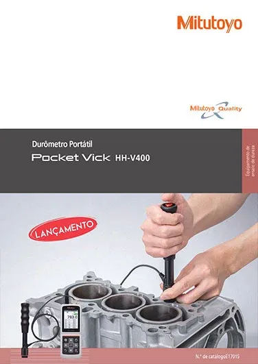 Capa do Durômetro Portátil Pocket Vick HH-V400
